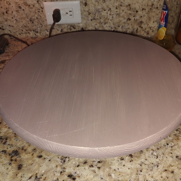 Large Round Wood Riser - Picture 2 of 4